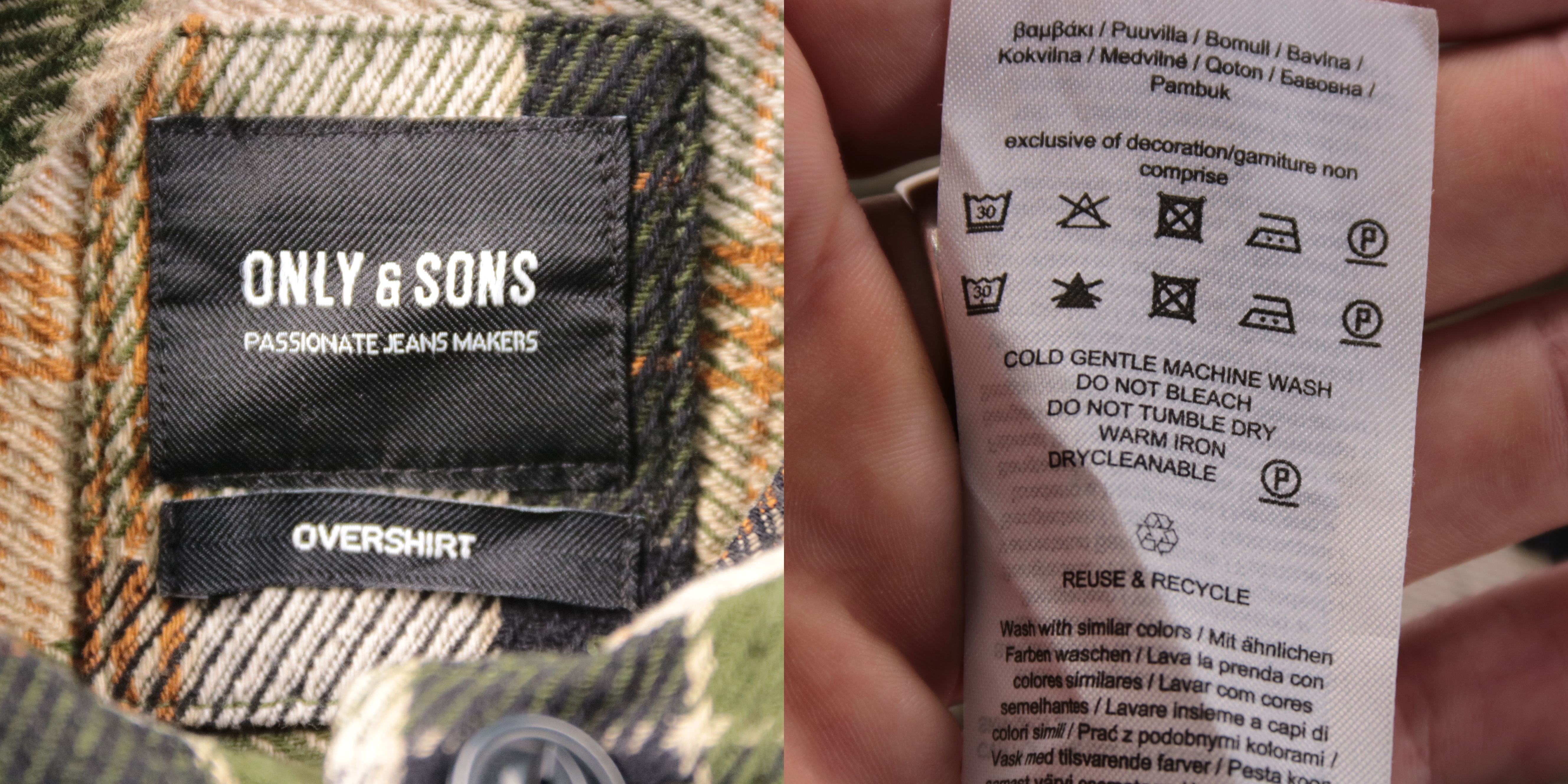 рубашка Only & Sons