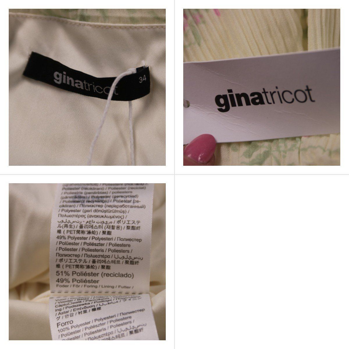 платье Ginatricot