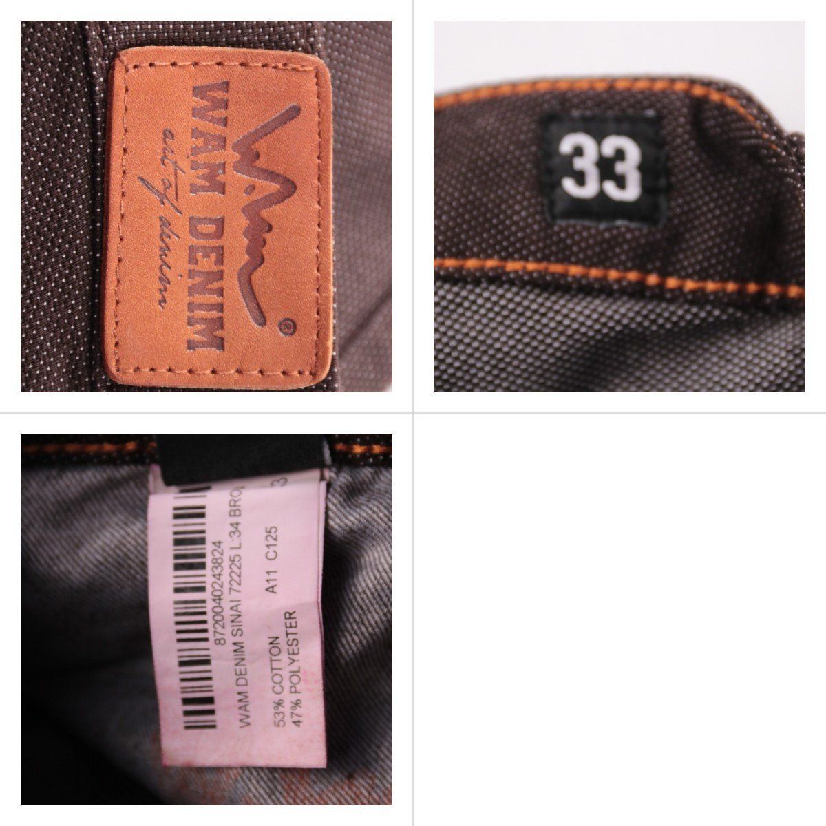 джинсы Wam Denim