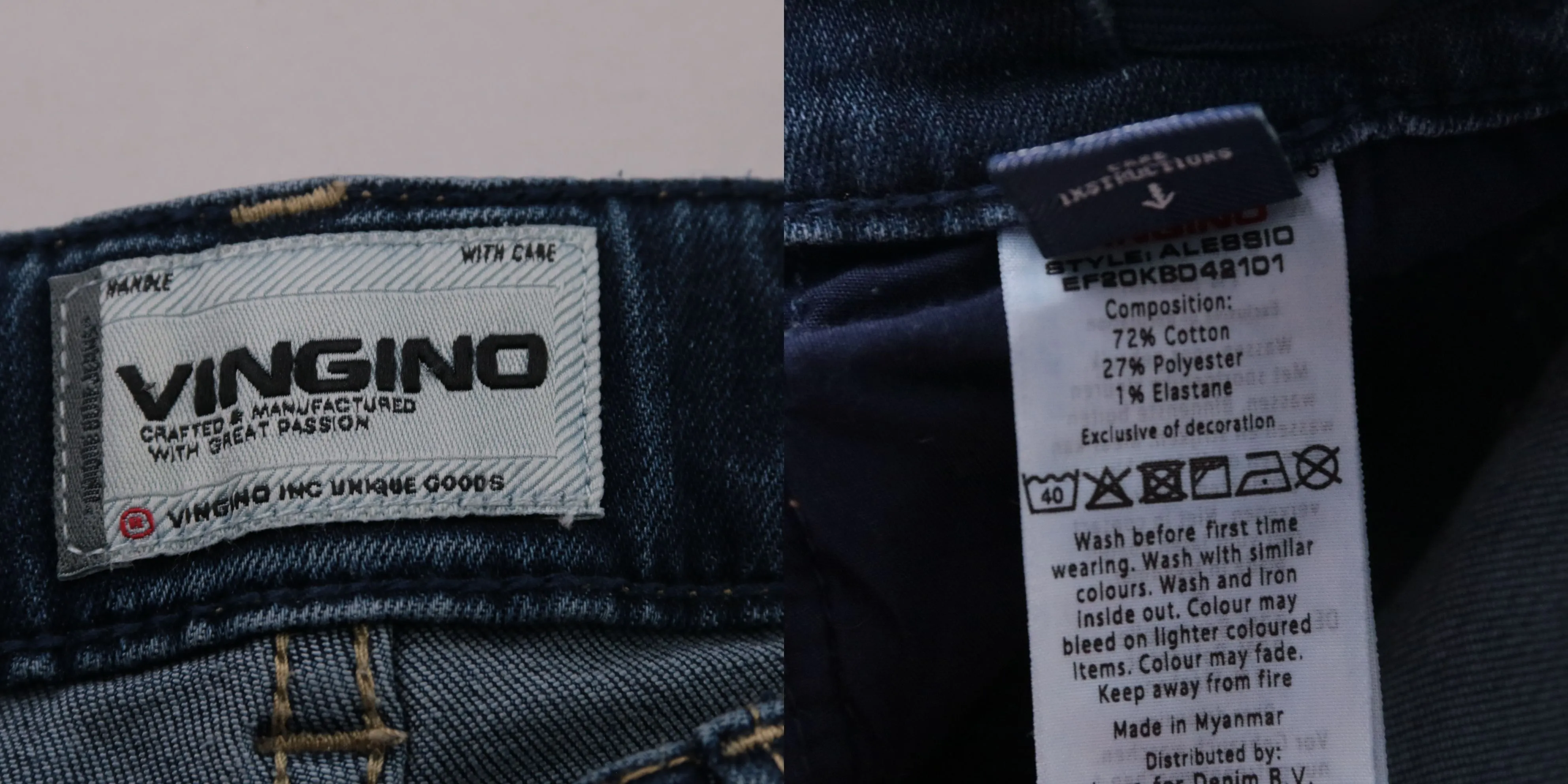 джинсы Vingino